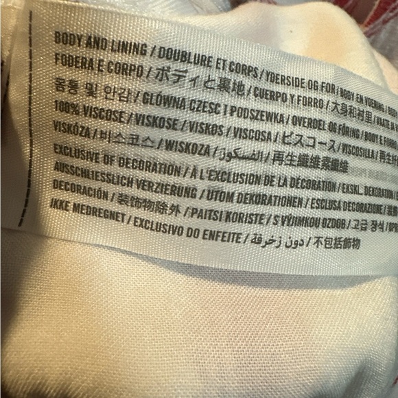 Hollister Red and White Striped Romper with Wrap and Side Tie - Picture 3 of 6